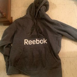 Reebok hoodie worn a couple times size large
